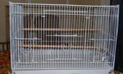 Brand NEW Bird Cages, still in the box.
There are ( 6 ) 24 x 16 x 16 Cages in each box
Each cage includes 2 food and water dishes, two perches and a plastic tray..
Asking for the box of 6 Cages, 150.00 that's only 25.00 per cage.
FIRM on price..
CALL