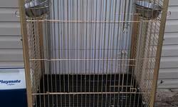 cage w/stand in excellent condition.630-917-9025