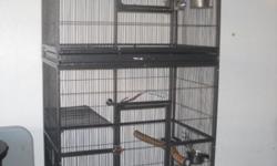 I have a double breeding cage. Very good condition if you are interested please email me back and only serious inquiers
