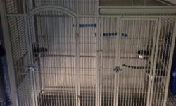 I have a Double Parrot Cage , A Parrot Cage , And A Manzanita Parrot Stand they are all in very good condition they are all like new I am asking 150 for each please text me or email me back 602-626-0827