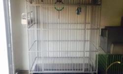 Very good condition Macaw Cage very big everything is like new I am asking 300$ for it please text me or email me back if you are interested 602-626-0827
This ad was posted with the eBay Classifieds mobile app.