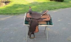 Western pleasure or trail saddle approximately 15 lbs, lightly used. $125.00 Offers Considered.
www.marycampbellperformancehorses.yolasite.com