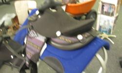 abetta 15" saddle pad and complete tack set
tack set has gorgeous design etching and bling!!
175 before the 20th