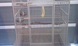 Very good condition parrot cage. No rust. Very clean. Good for all birds. Comes with everything. If you are interested please email me back. I am asking 170$ for the cage.
This ad was posted with the eBay Classifieds mobile app.